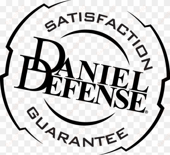 all daniel defense products carry a 100% satisfaction - daniel defense logo
