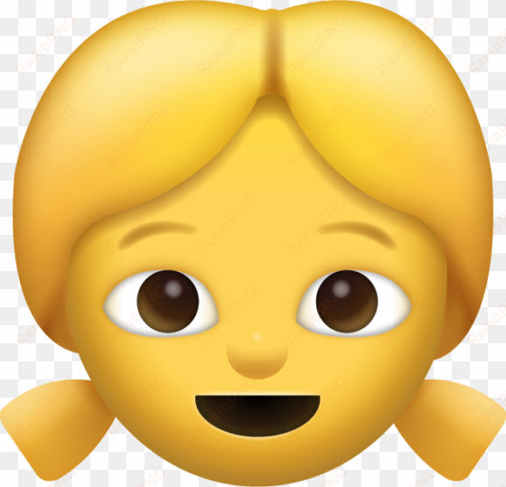 all emoji products - little girl emoji png