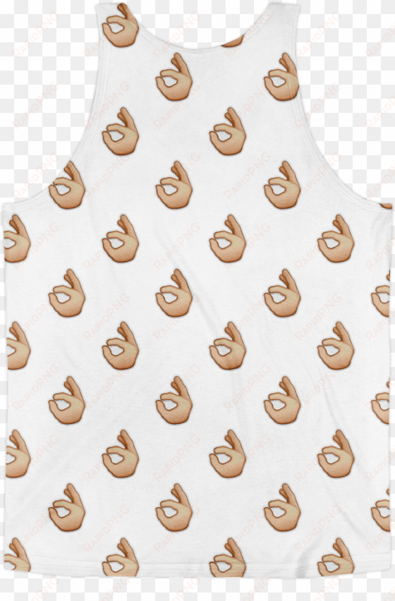 all over emoji tank top - emoji