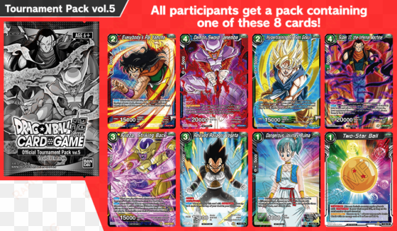 all participants get a pack containing one of these - miraculous revival release tournament