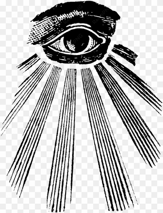 all seeing eye tattoo, masonic symbols, occult symbols, - all seeing eye png