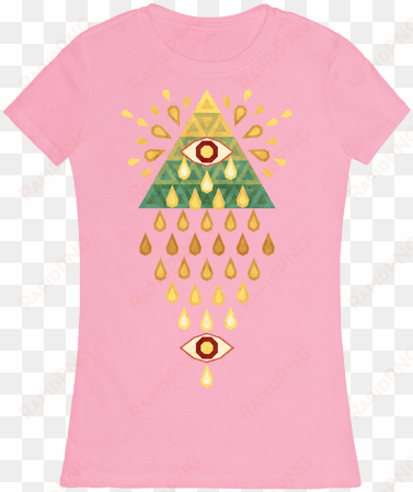 All Seeing Summer Rainfall Womens T Shirt - Christmas Day transparent png image