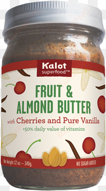 almond cv - kalot fruit and cashew butter
