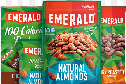 almonds category hero image - emerald almonds