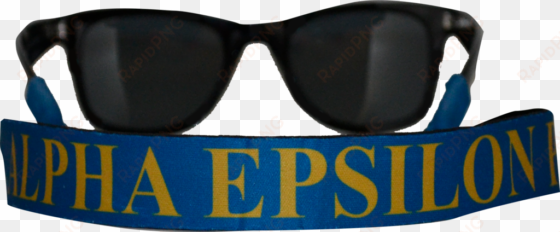 alpha epsilon pi sunglass strap traditional two color - alpha epsilon pi