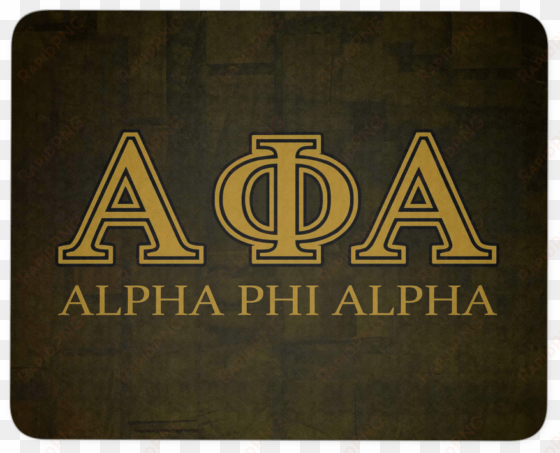 alpha phi alpha symbol mousepad - phi beta sigma collegiate fraternity sorority license