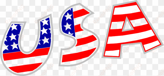 alphabet usa png image transparent stock - usa red white and blue