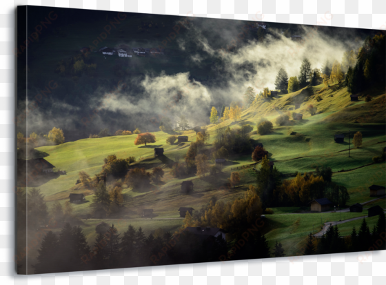 alpine morning - lush european or british landscape over tablet case