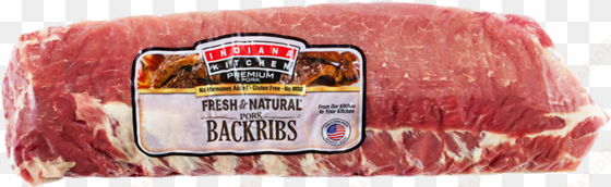 also called “baby” back ribs for their length, these - indiana baby back ribs