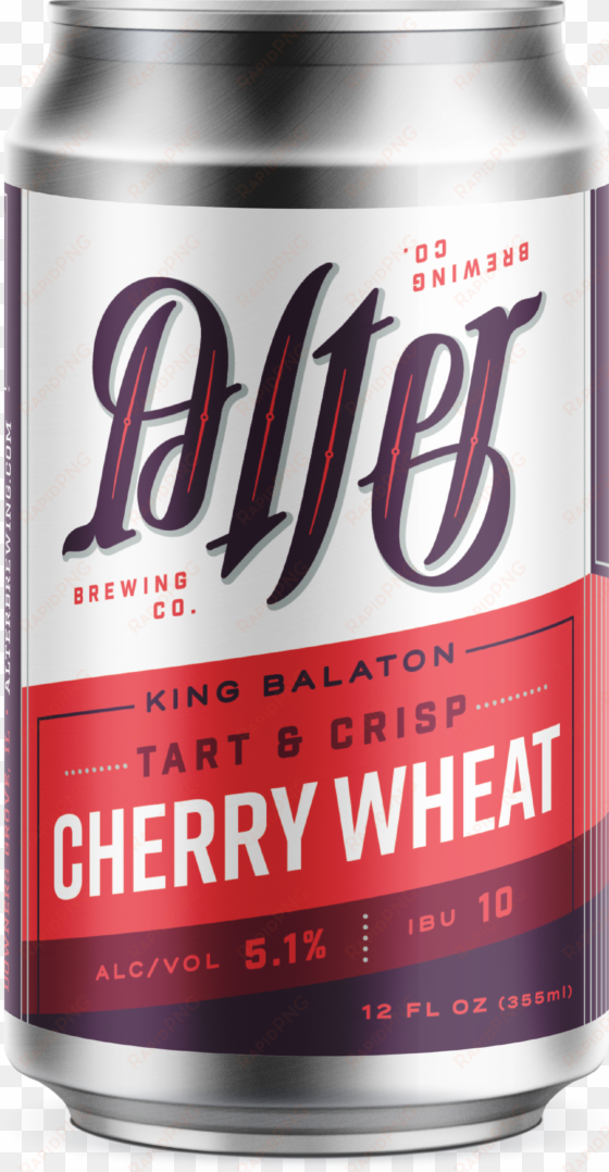 alter brewing company king balaton - cherry wheat alter