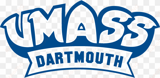 alternate corsair blue type logo png - umass dartmouth logo