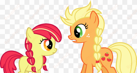 alternate hairstyle, anna, apple bloom, applejack, - mlp apple bloom hairstyle