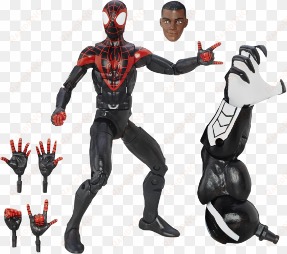 amazing spider man - marvel legends spider man miles morales