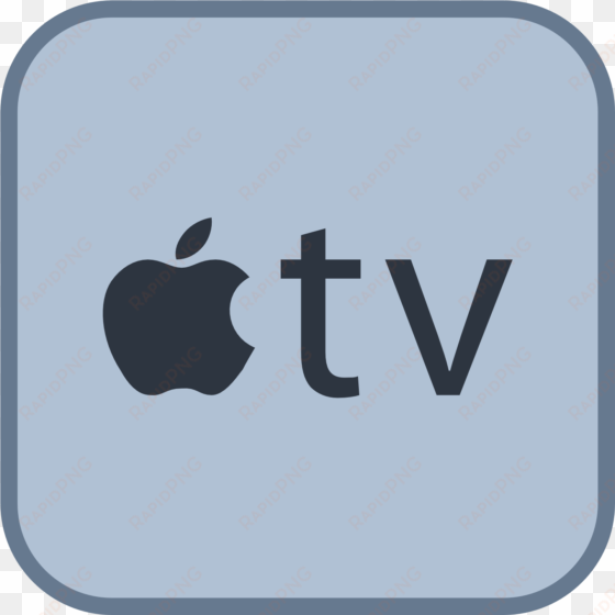 amazon fire & roku & apple tv & google play & ios - apple tv icon png