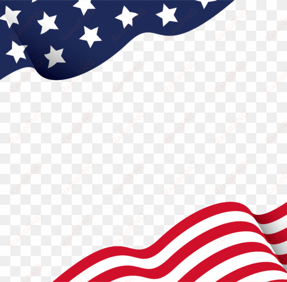 american flag border png - american flag border clip art