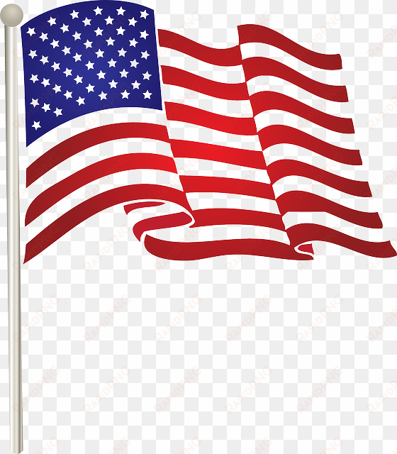 american flag clipart fourth july - american flag clip art png