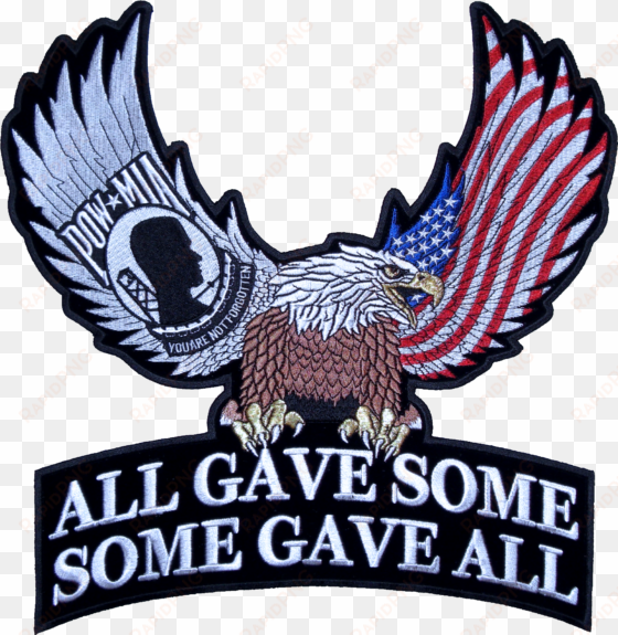 American Flag Eagle Png - All Gave Some Png transparent png image