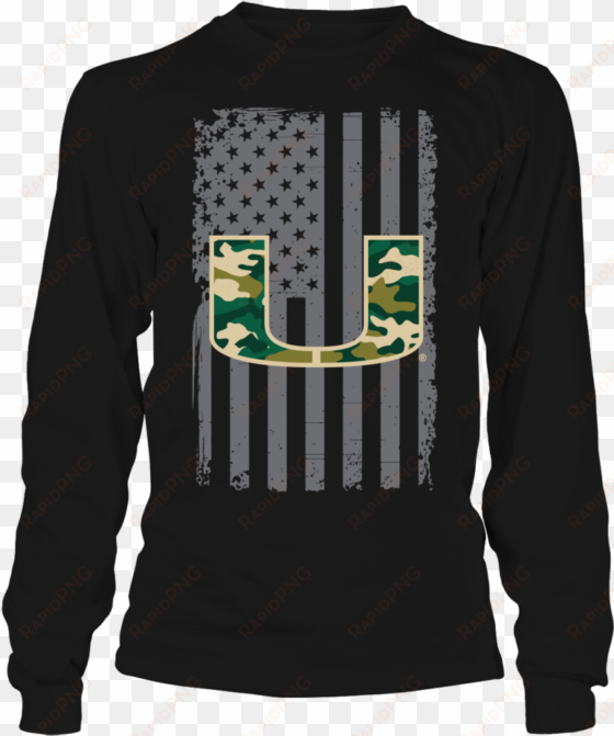 american flag with camo logo miami hurricanes shirt - tiger scratch for shirt