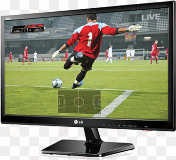 American Football - Lg M2631d-pz - 26" Led Monitor With Speakers - Black transparent png image