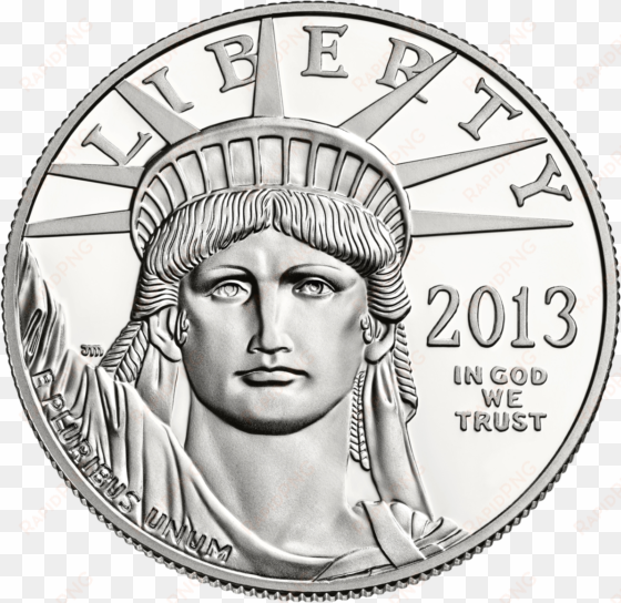American Platinum Eagle Coin transparent png image