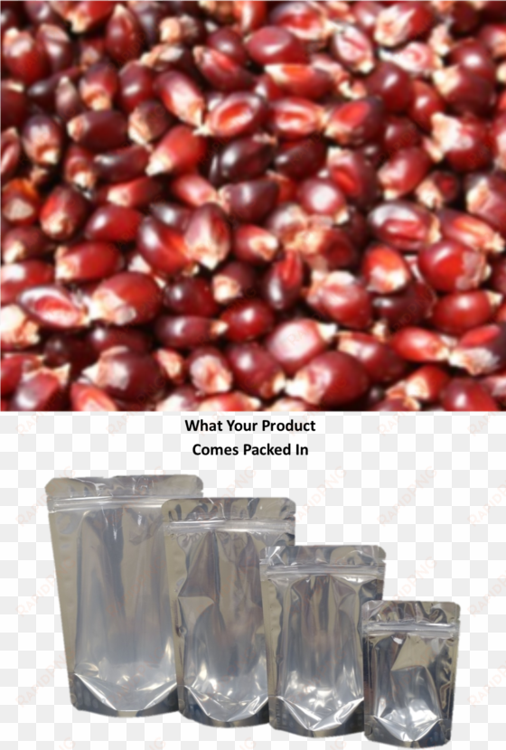 amish country red popcorn kernels - red popcorn