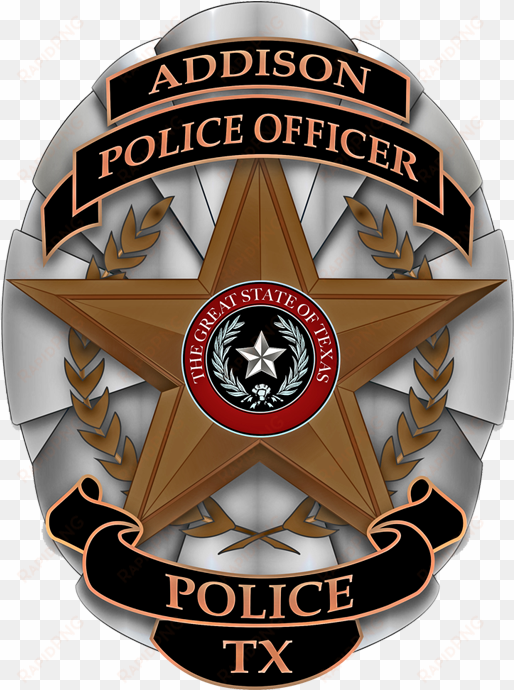 an error occurred - addison police badge