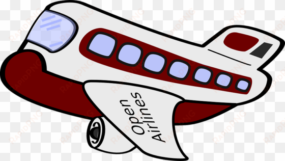 an interesting plane - plane cartoon vector png