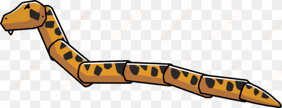 anaconda clipart small snake - scribblenauts unlimited snake