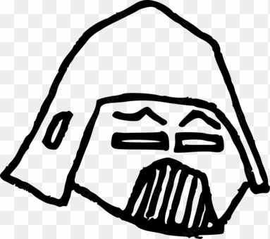 anakin skywalker palpatine stormtrooper drawing star - darth vader cartoon mask