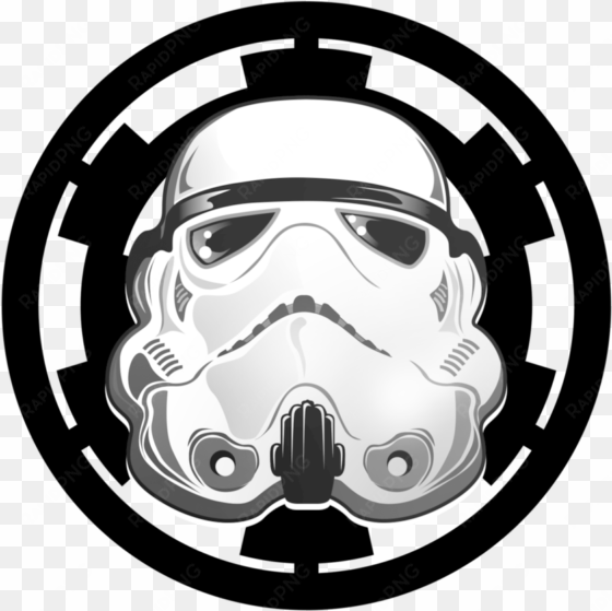 anakin skywalker star wars galactic empire rebel alliance - imperial shock trooper logo