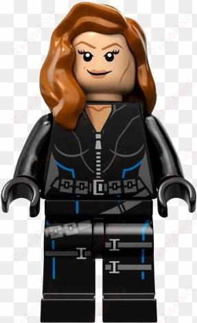 and it's everywhere else as well - lego super heroes black widow minifigure