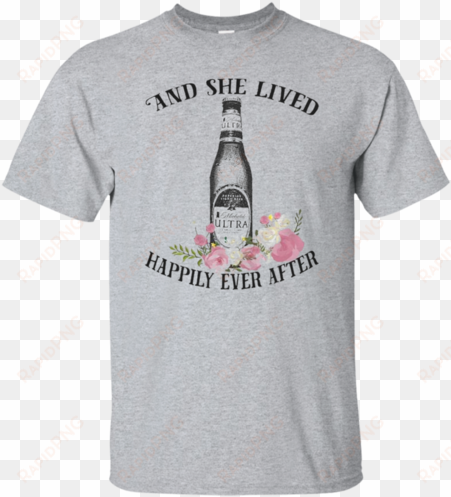 and she lived happily ever after michelob ultra shirt - you curse too much shirt unicorn