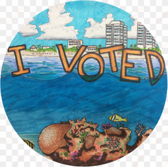 and the "i voted" sticker contest winner is - voting