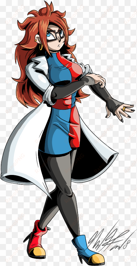 android 21 png - android 21 fan art