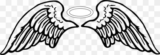 angel halo wing png - angel wings clip art