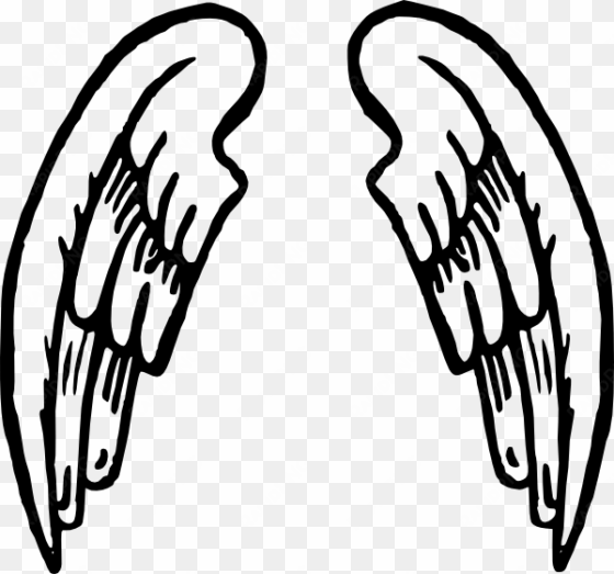 angel wings tattoo svg clip arts 600 x 560 px