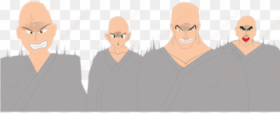 Anger Japan Anime Japanese Monk Asian Warr - Cartoon transparent png image