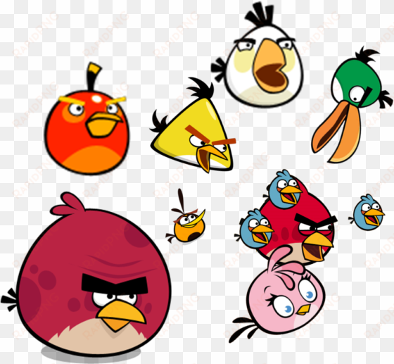 angry bird blue png - angry birds