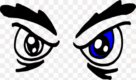 angry cartoon eyes png - angry eyes clipart