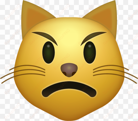 angry cat iphone emoji jpg - angry cat emoji
