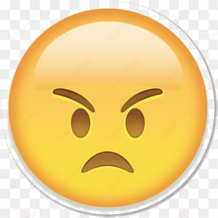 angry emoji png file - surprised emoji png transparent