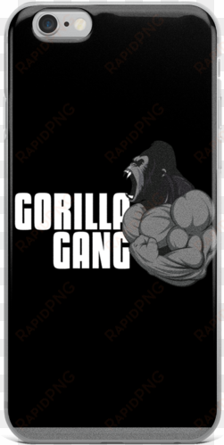angry gorilla gang phone case - iphone