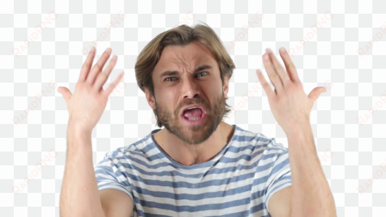 angry person png picture