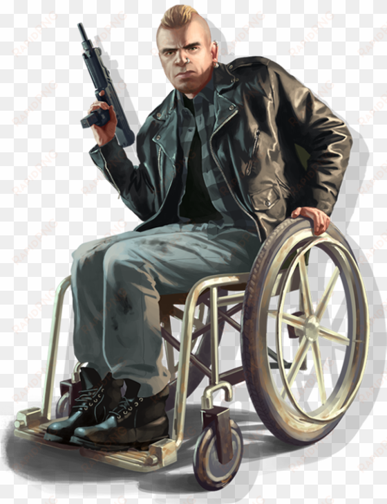 angusmartin tlad artwork - wheelchair man png