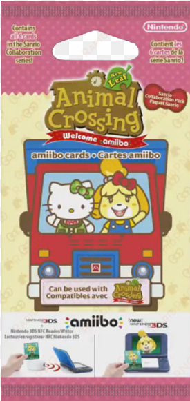 animal crossing amiibo cards - animal crossing amiibo hello kitty