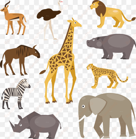 animals savannah animals savannah - african savanna animals png