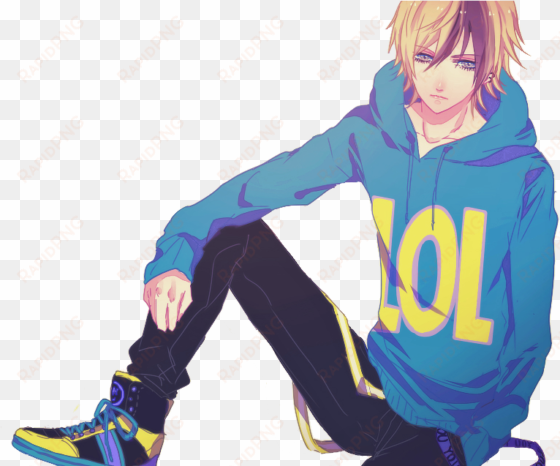 anime boy clipart photo - anime boy transparent background