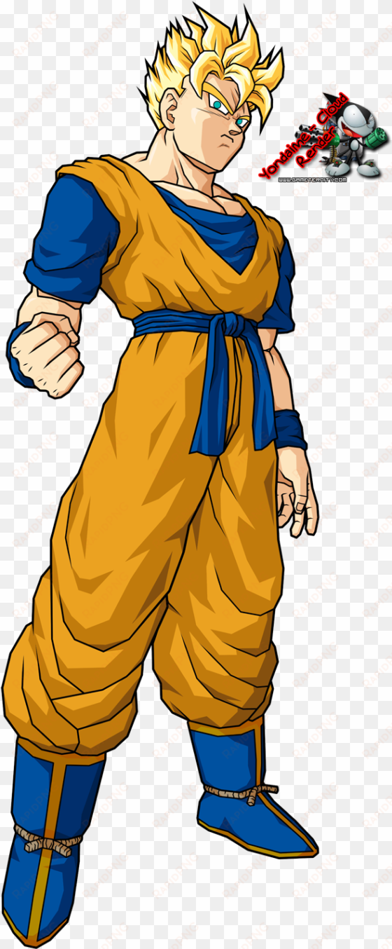 anime dragon ball z oolong bulma master roshi wallpaper - future gohan super saiyan render