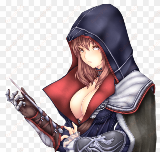 anime girl assassin - female assassin creed anime