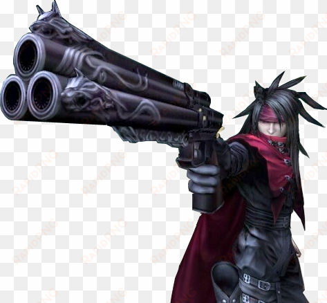 anime guy with brown hair and gun anime guys with guns - final fantasy dirge of cerberus